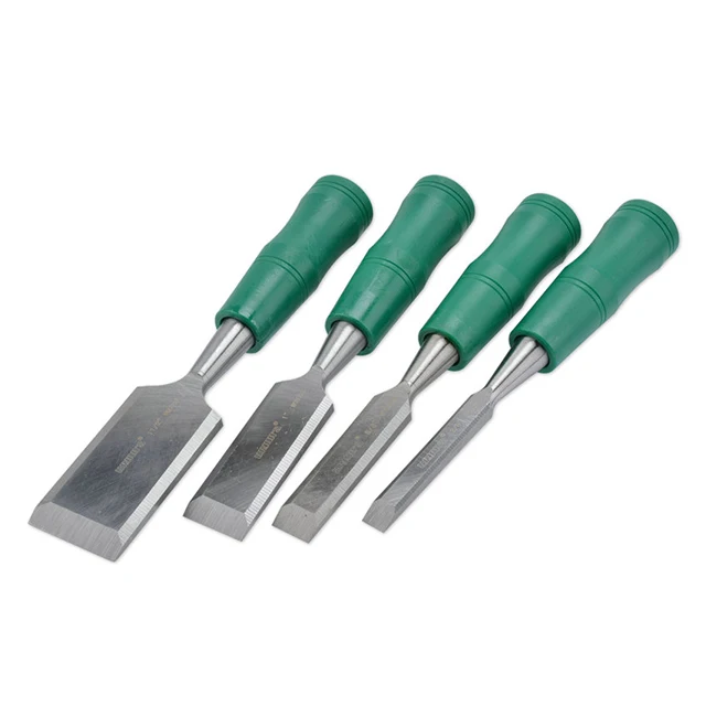 Handle Wooden Chisel Impact Plastic High Hardness Chrome Vanadium Steel  Wooden Chisel
