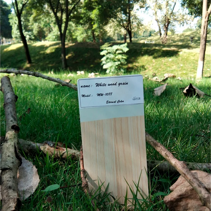 Eternal Color Customized Deep White Oak Wood Grain Heat Transfer Wood Powder Coating For Furniture Manufacturers