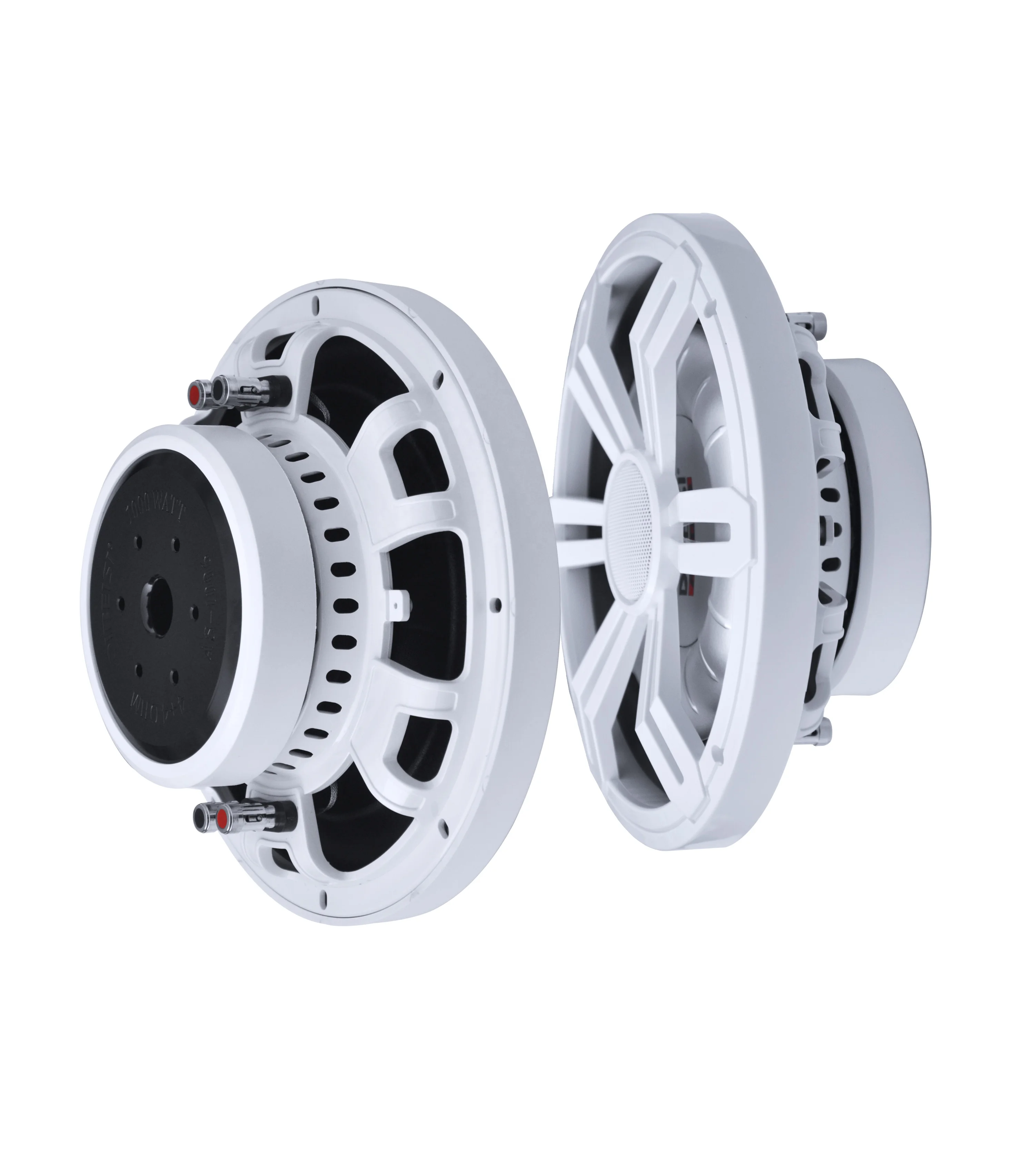 DIBEISI wholesale 8/10/12 inch waterproof super slim high performance dual 4 ohm marine subwoofer speaker DBS8017