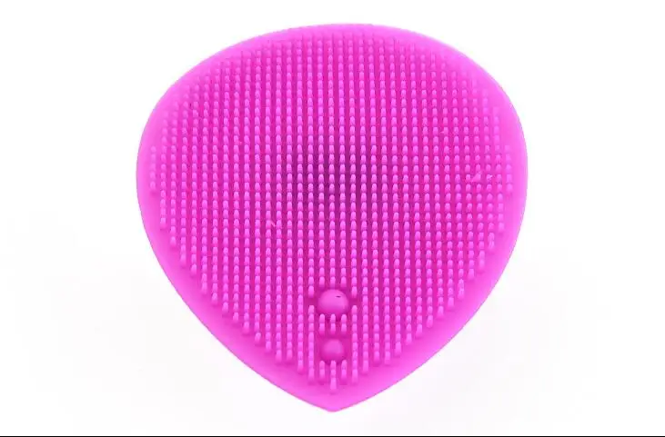 
Silicone Facial Cleansing Brush Manual Face Brush Pore Deep Cleaner Girl Face Wash Brush 