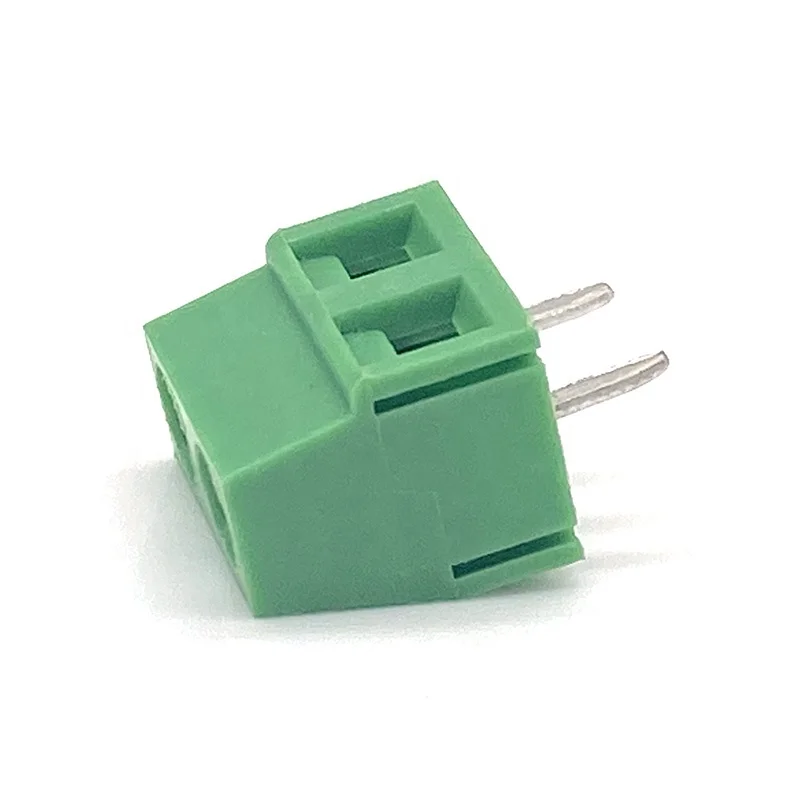 Wire connector electric HQ127V-508mm brass contact PCB screw type terminal block