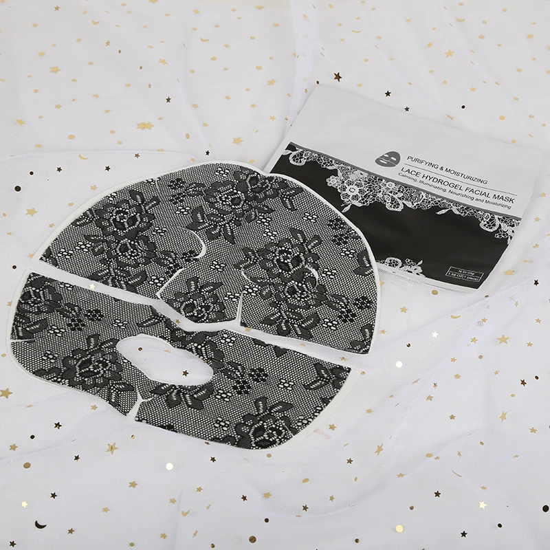 Natural Skin Care Best Selling Private Label Karite Korean Custom Moisturizing Lace Sheet Facial Mask Collagen