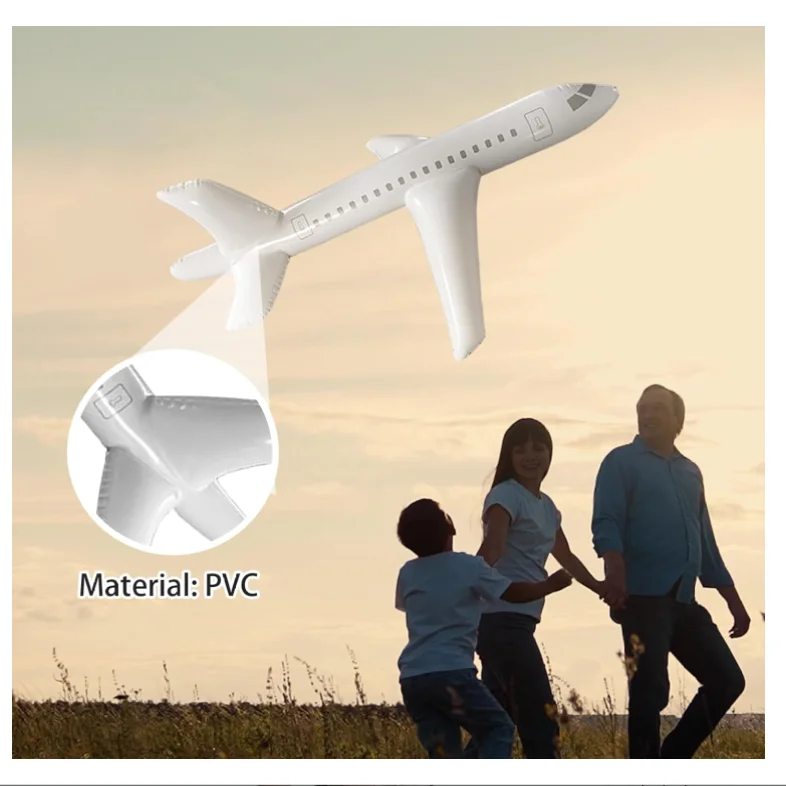 pvc small inflatable airplane mini aircraft for advertising