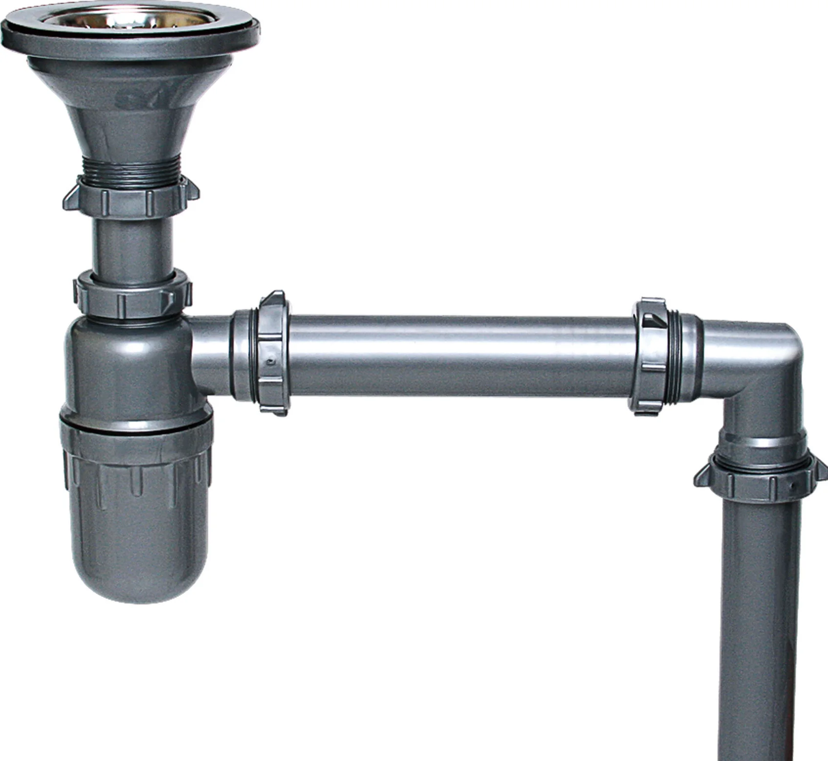 
 Ситечко Для Раковины из нержавеющей стали и пластиковая дренажная труба для кухни или ванной  