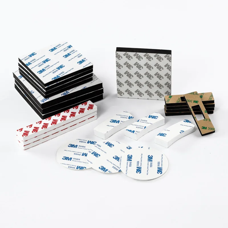 3m 9448A Round high stick foam rubber black car with a fixed seamless double-sided tape EVA foam double-sided tape