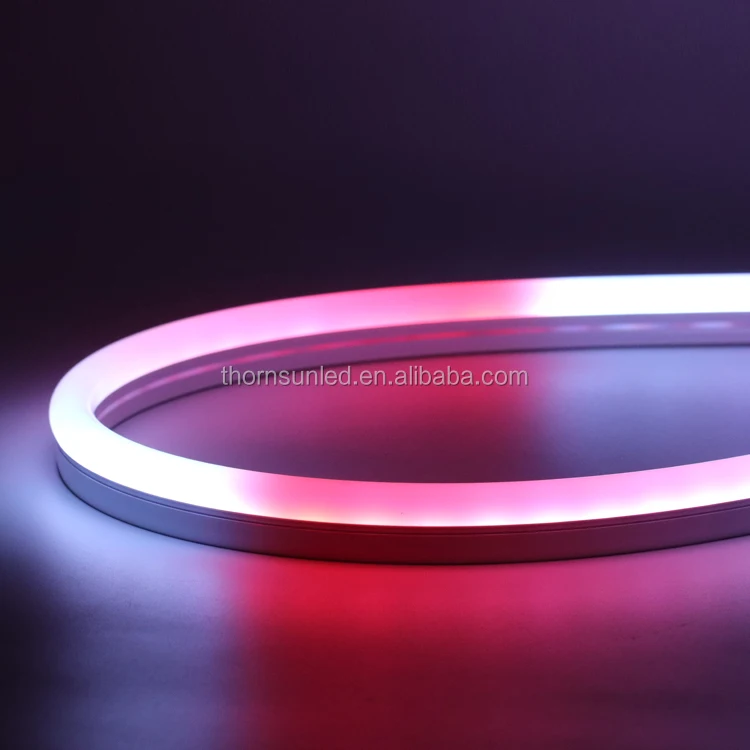 
drop ship Digital Led Rgb 24v Flexible Ws2811 86leds Neon Strip 