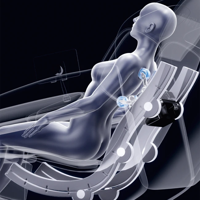 2022 new design 4d massage chair foot spa massage seat electric jade massage chair oem