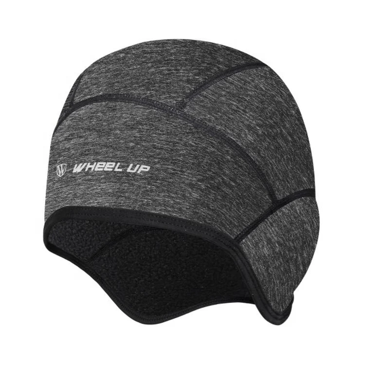 WHEEL UP Winter Fashion Earbuff Running Beanie Hats Cycling Cap Fleece Thermal Helmet Liner Skull Caps With Ear Covers