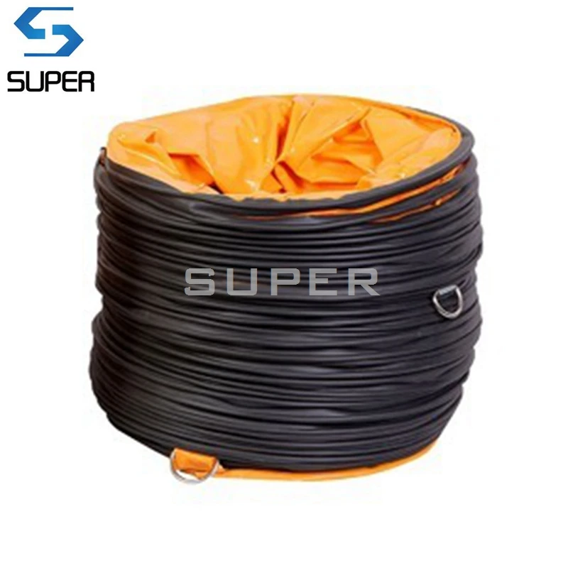 PVC Material Soft Flexible exhaust hose For Air Smoke Gas exhausting