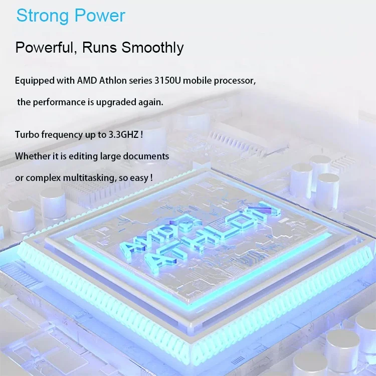 
Wholesale15.6 Inch AMD Laptop Computer Ultra-Thin Office Use Notebook Computer 