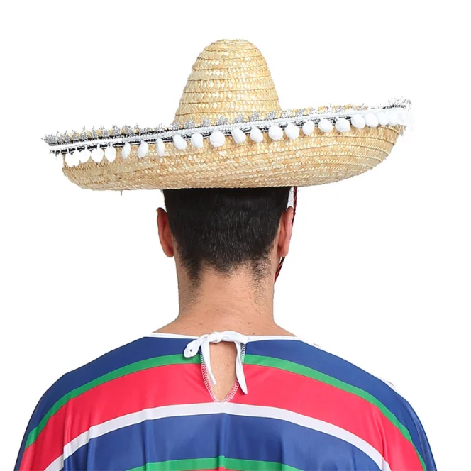 Decorations for Fiesta Carnival Festivals Birthday Theme and Party Supplies Mexican Sombreros Playa Straw Hat