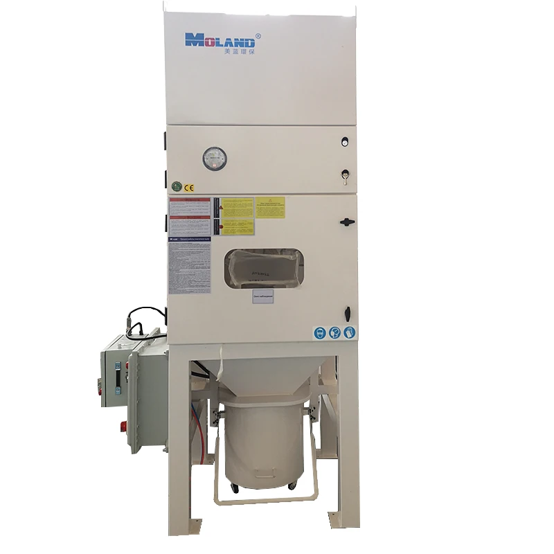 Pulse Jet Clean Industrial Dust Collector Fiber Laser Cutting Dust Extractor