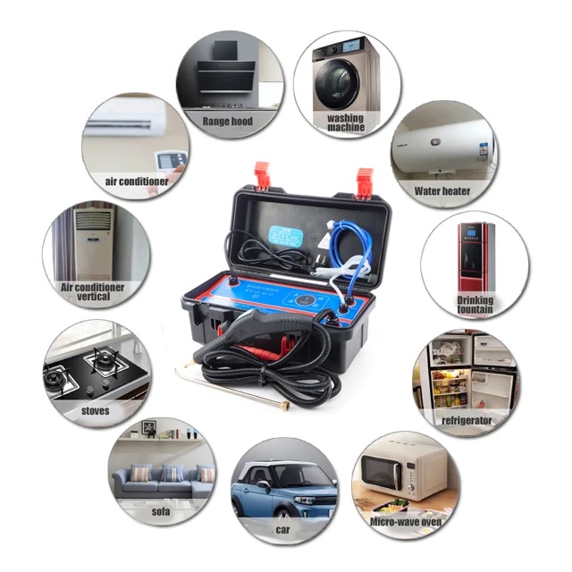 2022 Multifunctional  Mobile car washer high pressure steam car wash machine steam cleaner vapor