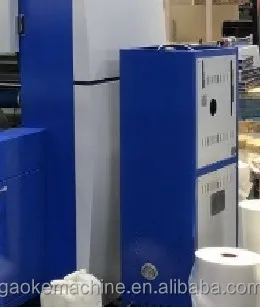 corrugated paper gift wine box chain knife water based glue film laminating machine(LZFM-1080MC)