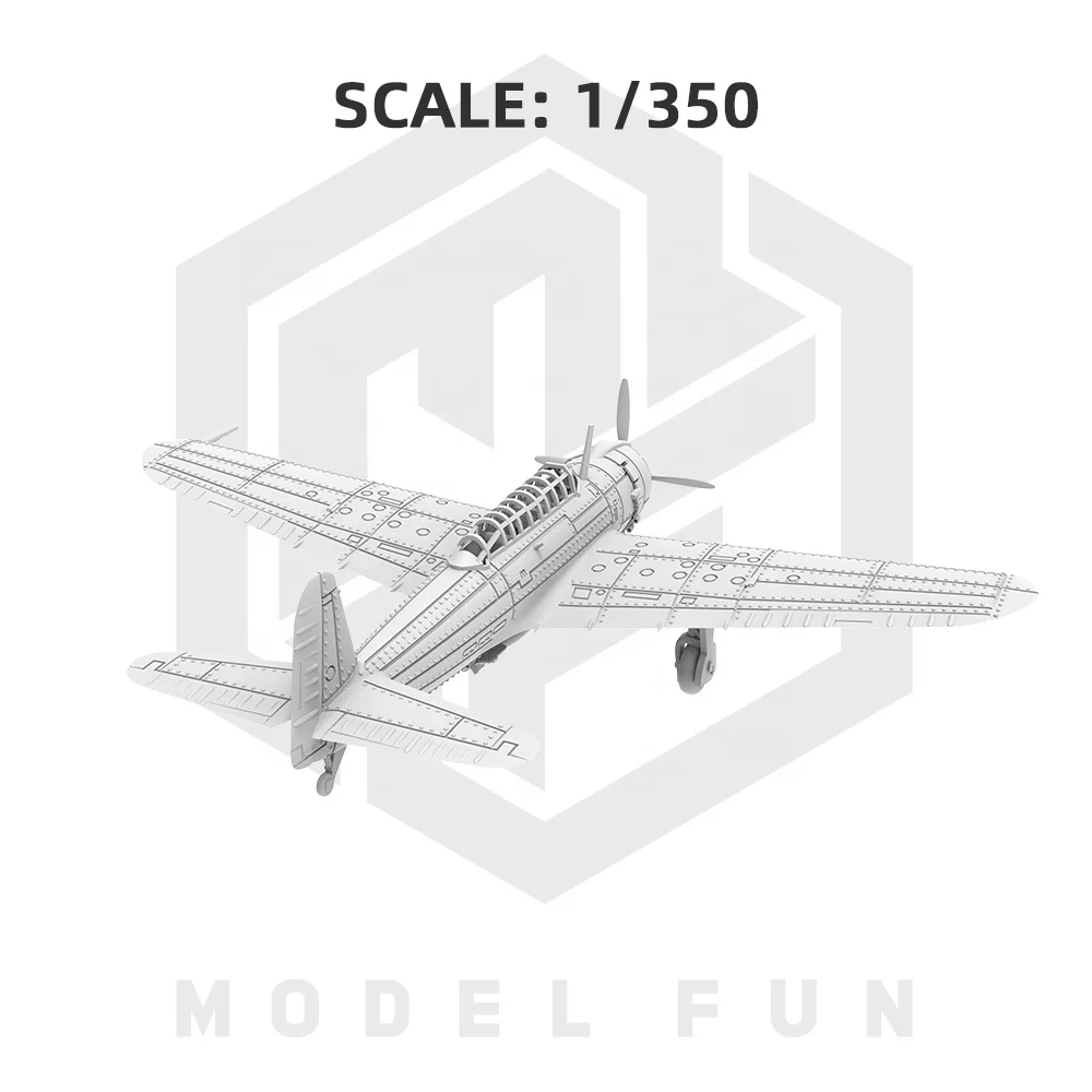 1/350 Nakajima B6 N2 IJN Tenzan Carrier Attack-Bomber  3D PRINTED MODEL NAVY WEAPON MODEL RESIN MODEL MFP35003