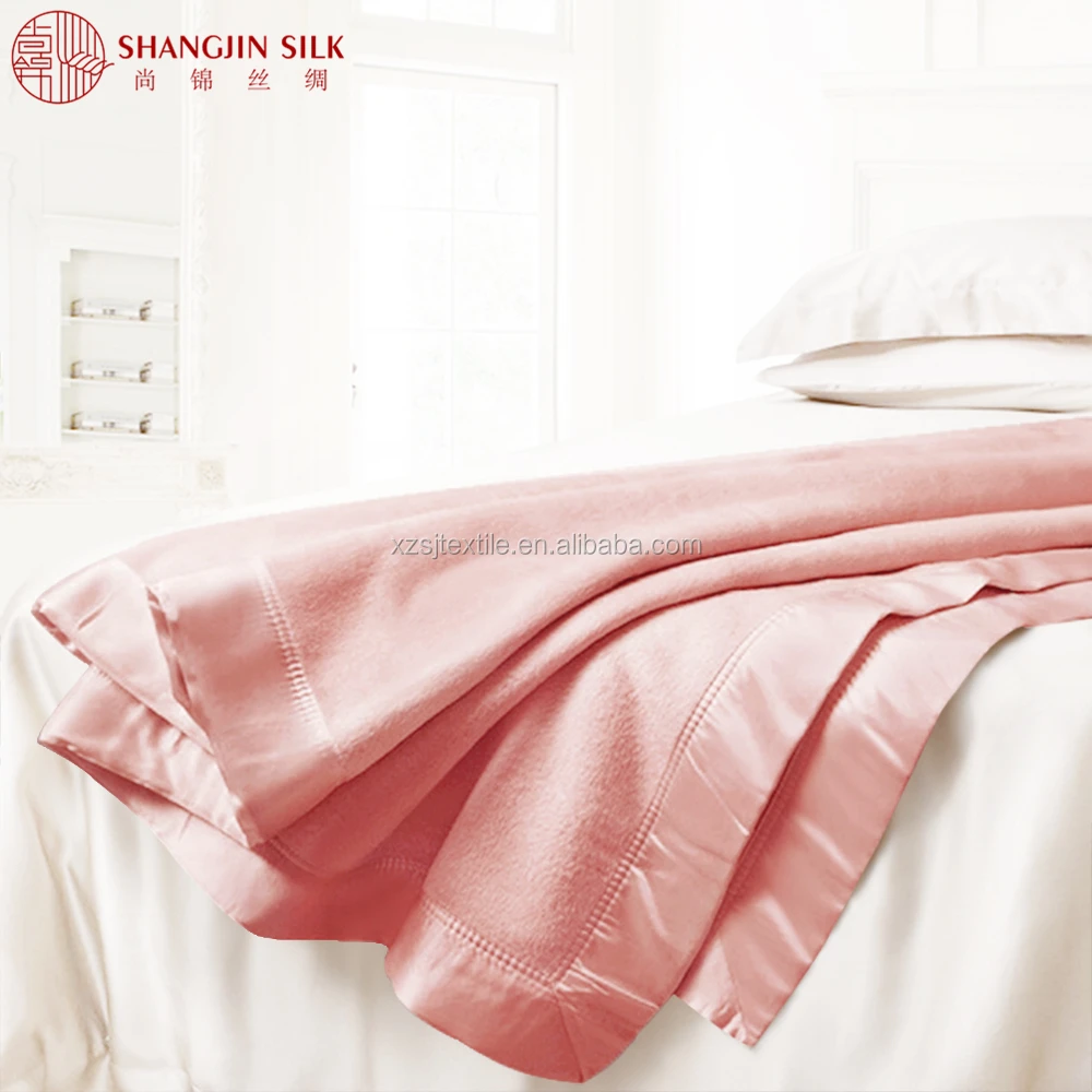 Wholesale High Quality double bed mink blanket 100% Mulberry Silk Blanket
