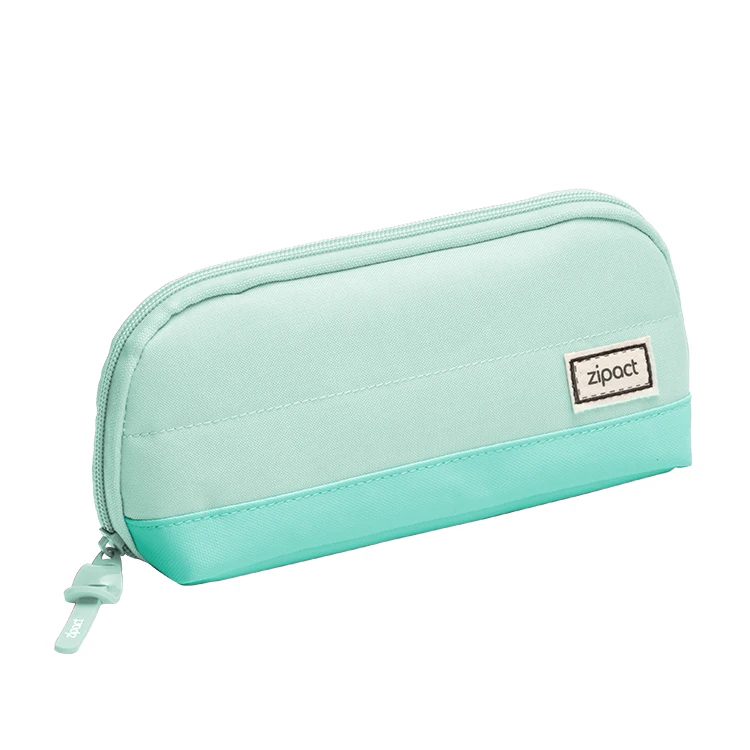 High Capacity Pen Pencil Case Black High Capacity Pen Pencil Case Cute two-tone pencil case features wide opening and triangular