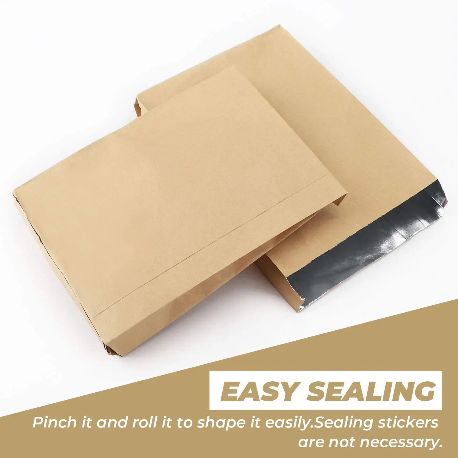 Greaseproof Takeaway Packaging Barbecue Fried Chicken Bbq Hot Dog Fast Food Grade Aluminium Foil Lined Kraft Paper Bags