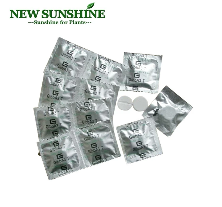 Hot Sale Plant Growth Regulator Gibberellic Acid GA3 Gibberellin 90%TC