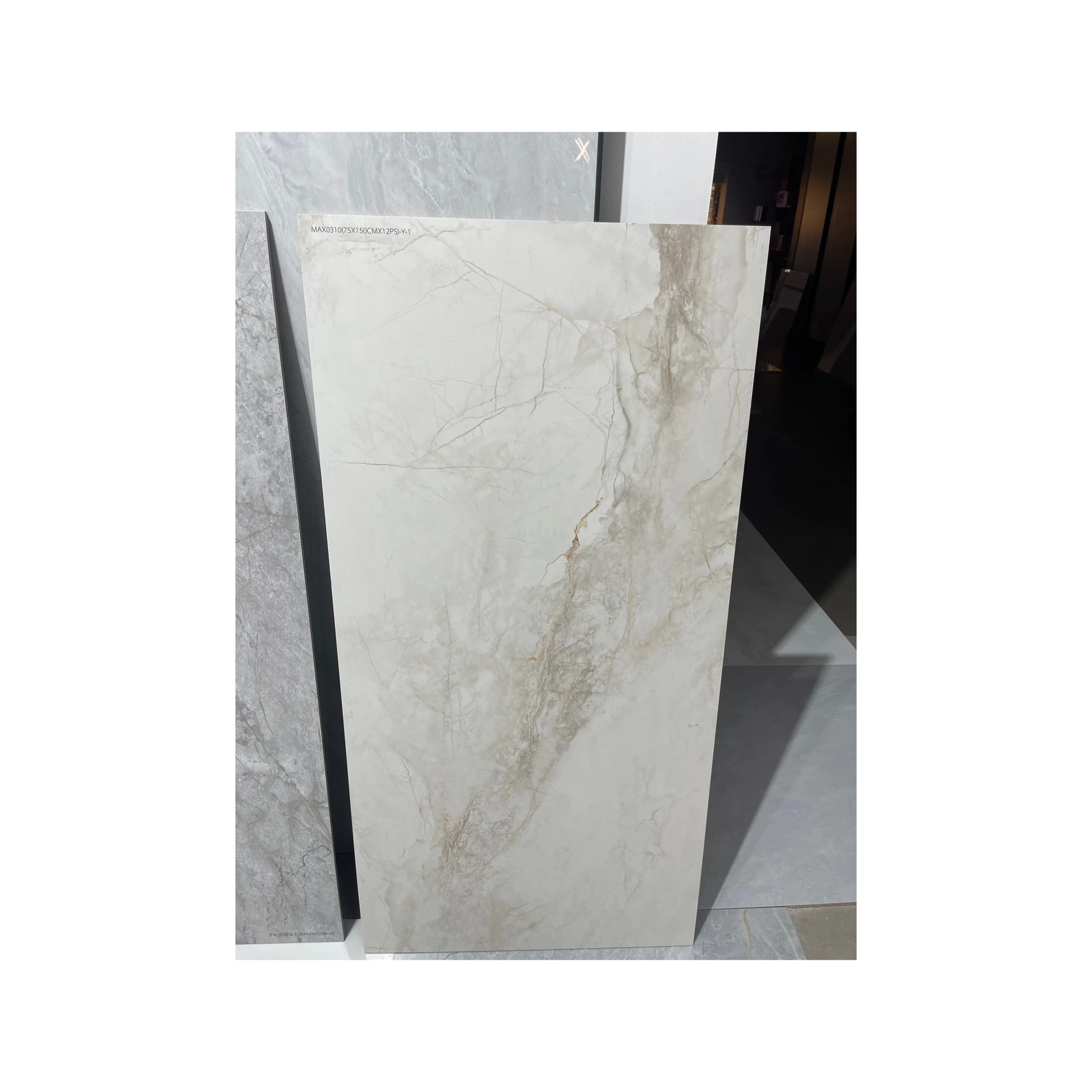 Foshan JBN 600x1200 Duplicate Glazed Porcelain Tiles Soft light Surface Marble Look Rustic Styles Light Color Floor/Wall Tiles