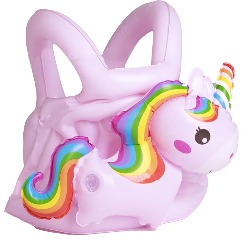 Лидер продаж спасательный жилет с мультяшным единорогом куртка для плавания надувной