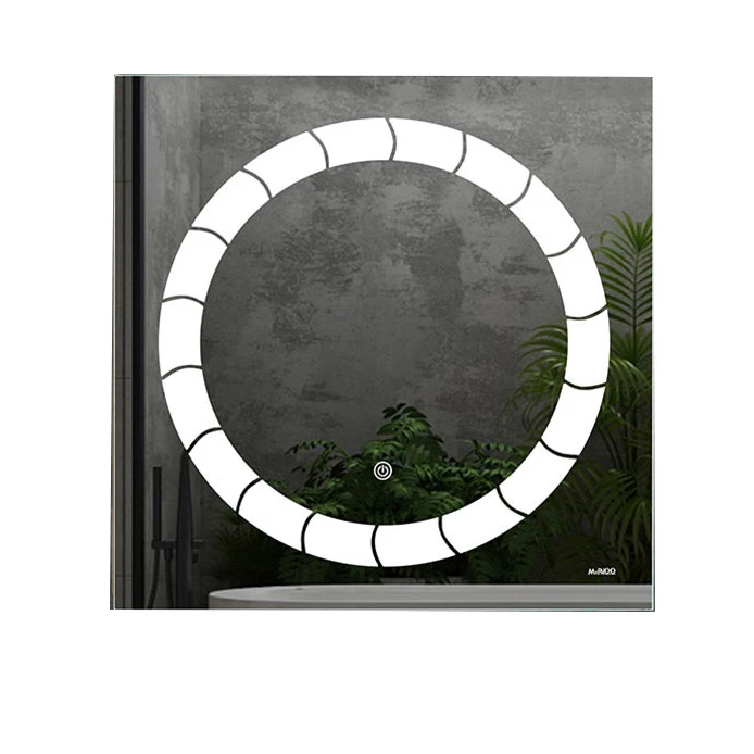 Customized Smart Led Bathroom Mirror With Led Light Mirror Touch Sensor Switch