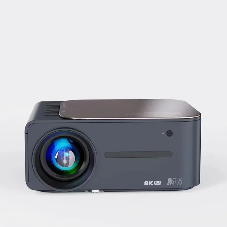 Новый проектор M8 4K умный проектор портативный OS Android 9,0 Поддержка 8K 3D