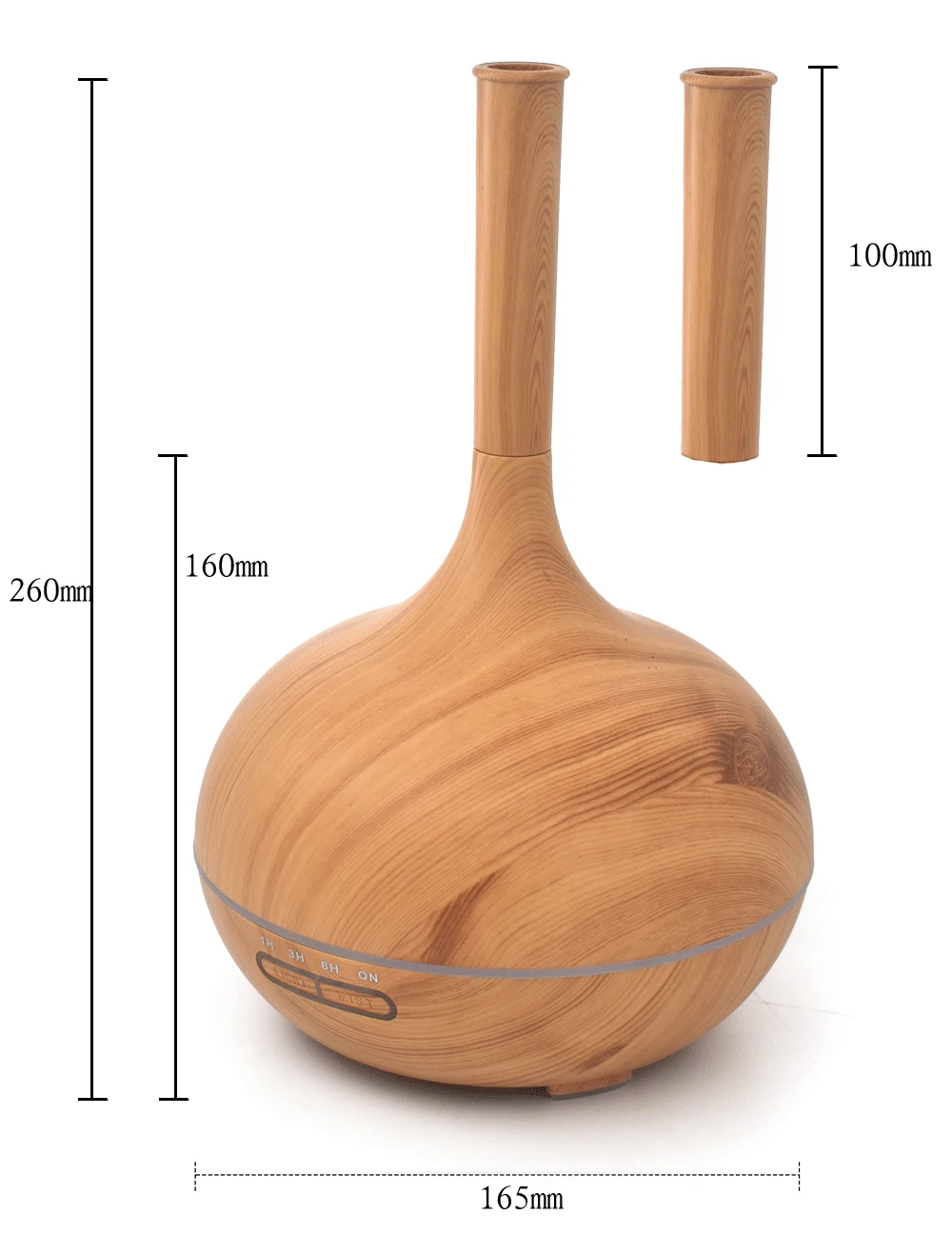 Customizable 400ML Aroma Diffuser  Air Humidifier Household Commercial use Essential Oil Desktop LED Light