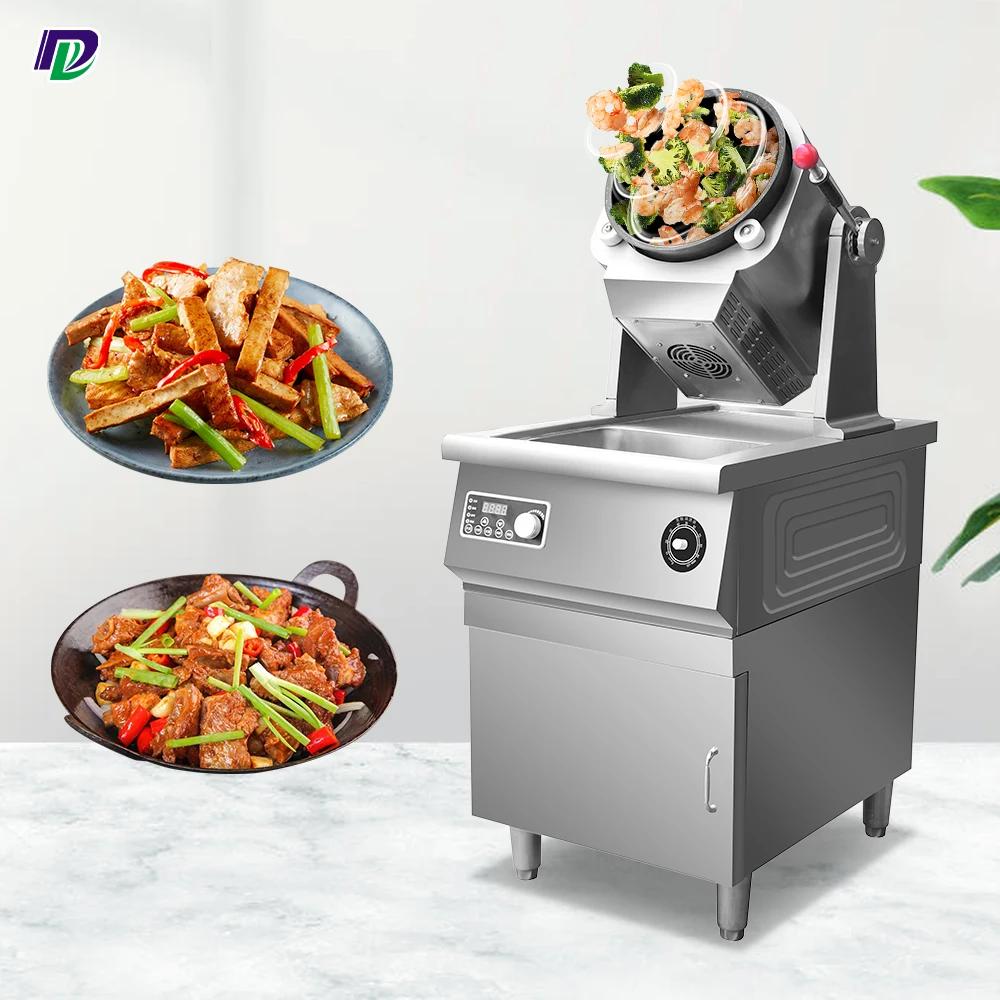 Multi-Function Restaurant Electric Automatic Wok Machine Intelligent Cooking Robot Cooking Machine