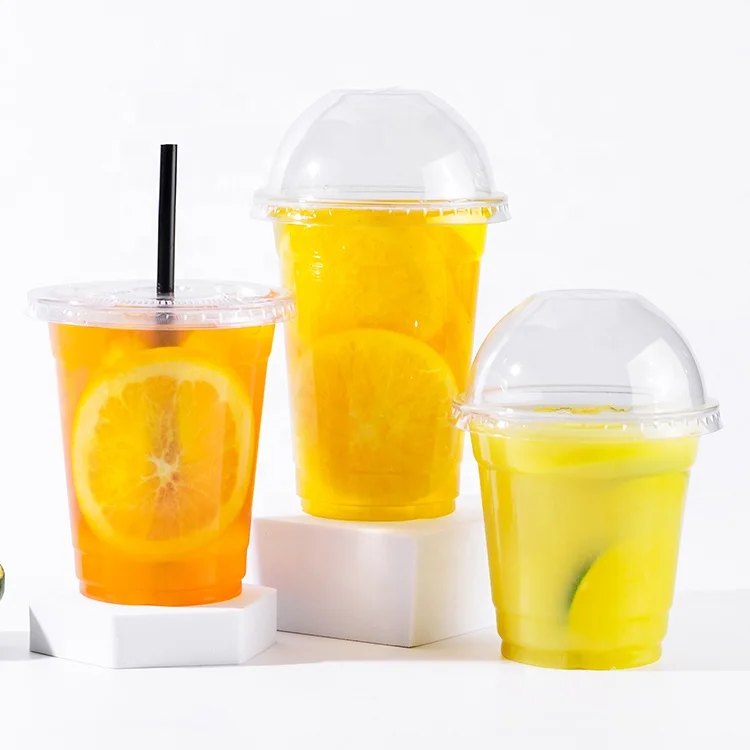 Hongkai PET cup 92 мм 7 унций 9 10 12 14 milktea custom LOGO печатные холодные кофейные чашки
