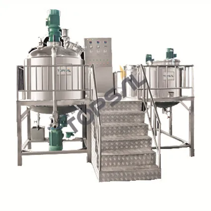 High Safety Level Detergent Homogenizer Liquid Application And Homogenizer Mixer Homogenizer Cosmetic Skincare Production Line
