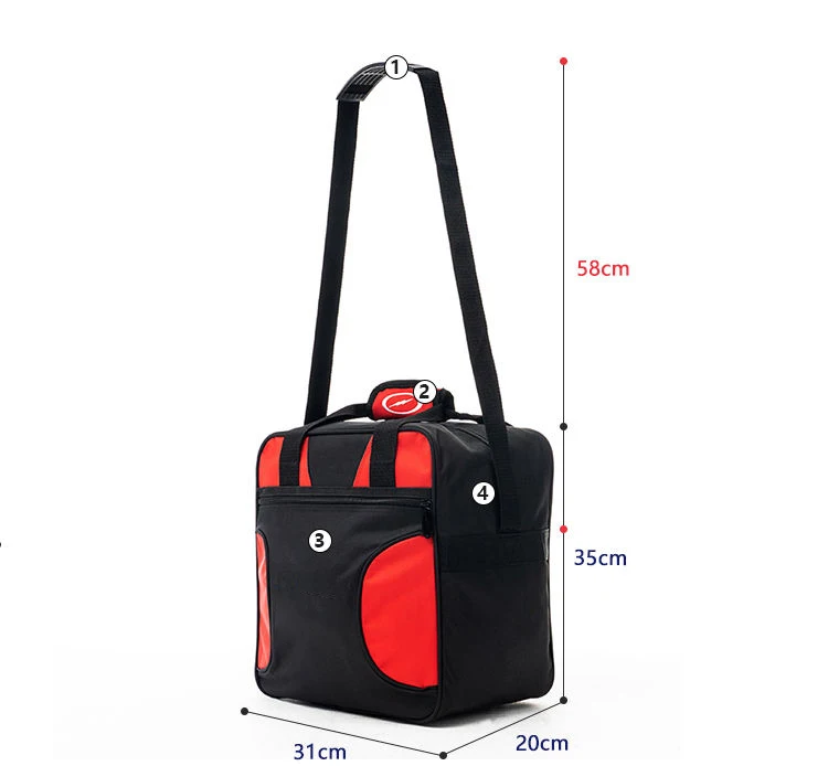 In Stock Multifunction  Polyester Single Ball bag  bowling bags