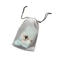 Wholesale Self-adhesive bag transparent matte clothing bag/printed packaging zipper bag with logo