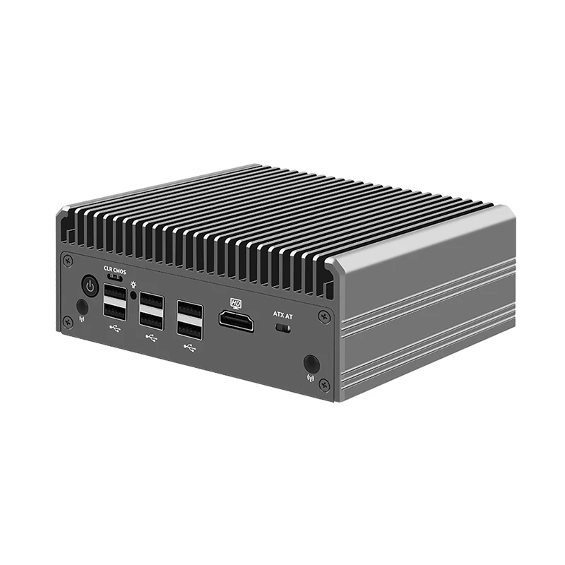 Новейший однотонный маршрутизатор межсетевого экрана In-tel i3 N305 N100 4 * i226-V 2 5 г безвентиляторный мини-ПК DDR4 PCIe3.0x4 MSATA HD + DP NAS pfSense Proxmox