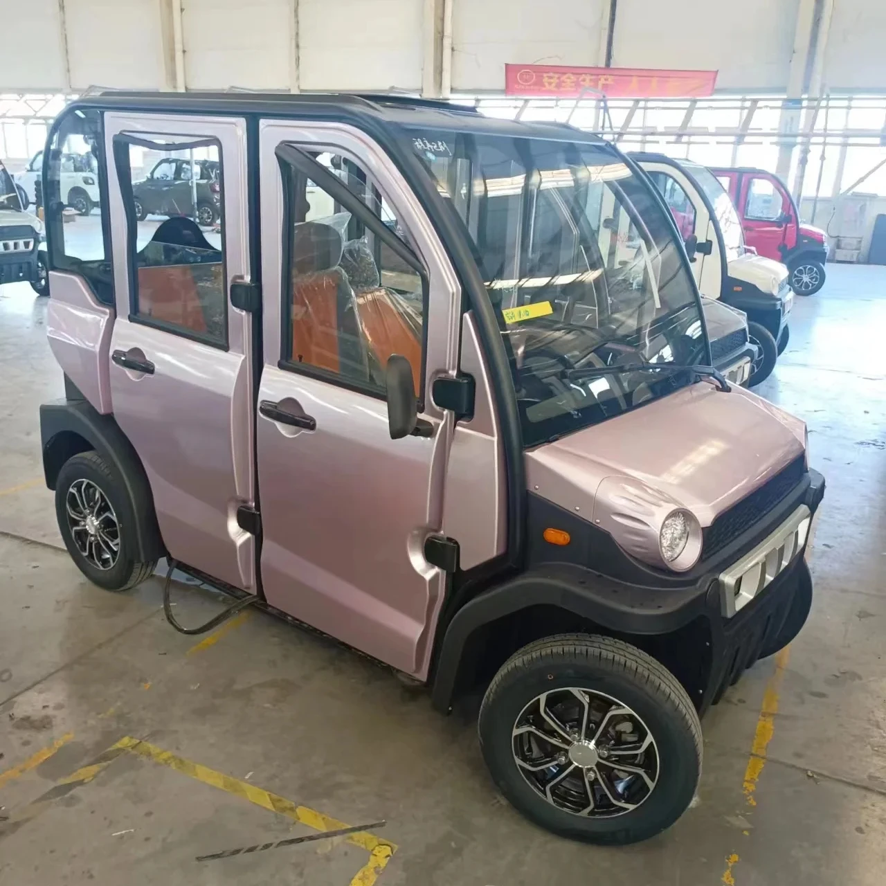 electric carl 4 wheel China adult low speed electric car electric vehicle