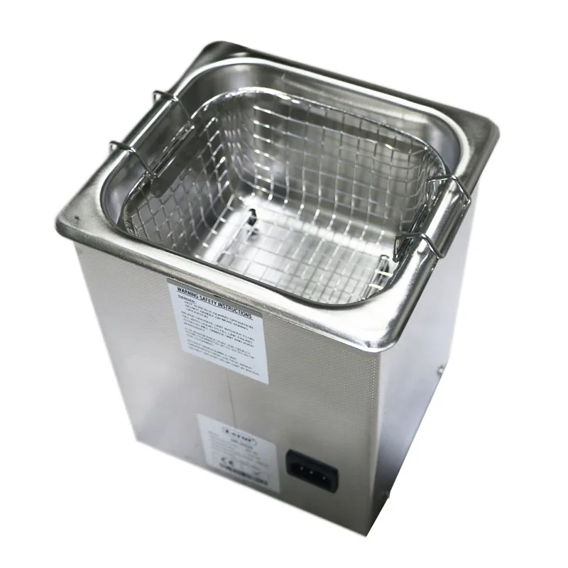 2L бытовой дегазовый очиститель из нержавеющей стали для стекла, часов и ювелирных изделий, бытовой ультразвуковой очиститель