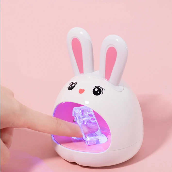 BIN 24W Portable Cute-design Dryer Nail Tips Gel UV Led Lamp Nail Mini Lampe