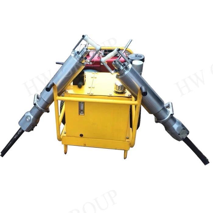 Factory directly sales 32mm 34mm diameter stone hole splitting guns Pneumatic rock demolition splitter