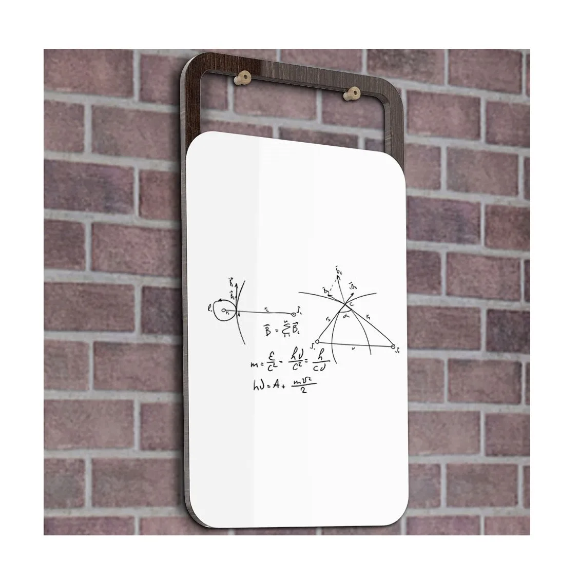 Customizable Wood Decorations Custom Size Easy Clean Glass Writing Board Glass Writing Board Glass Note Board for Kid