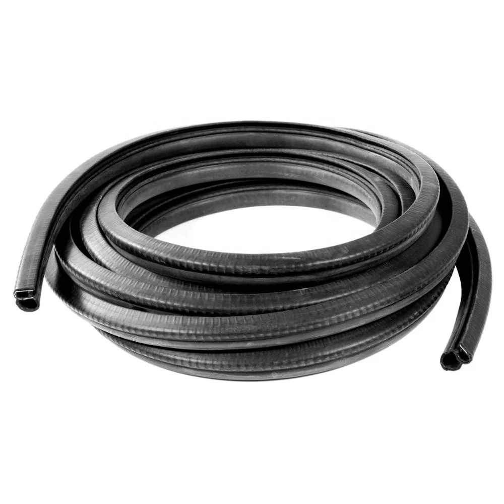 High quality customized extruded epdm rubber seal strips for car door weather seal