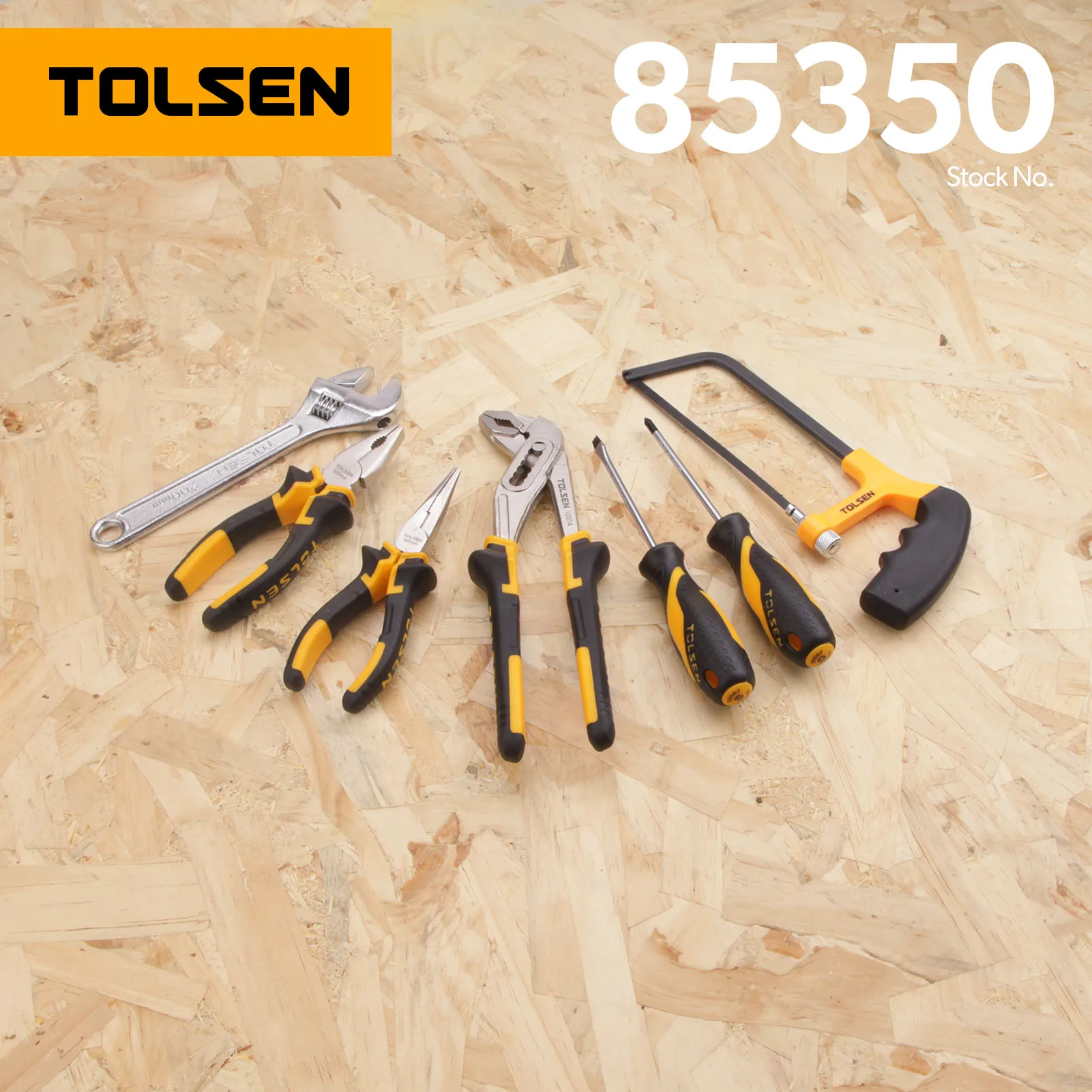 TOLSEN 85350 119pcs Mechanic Socket Wrench Box Tool Set