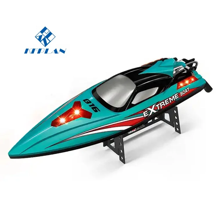 New Sales HJ816 Brushless Motor 55km/h High Speed 2.4G RC Racing Boat Ship With Net Hook Waterproof Sealed For River or Lake