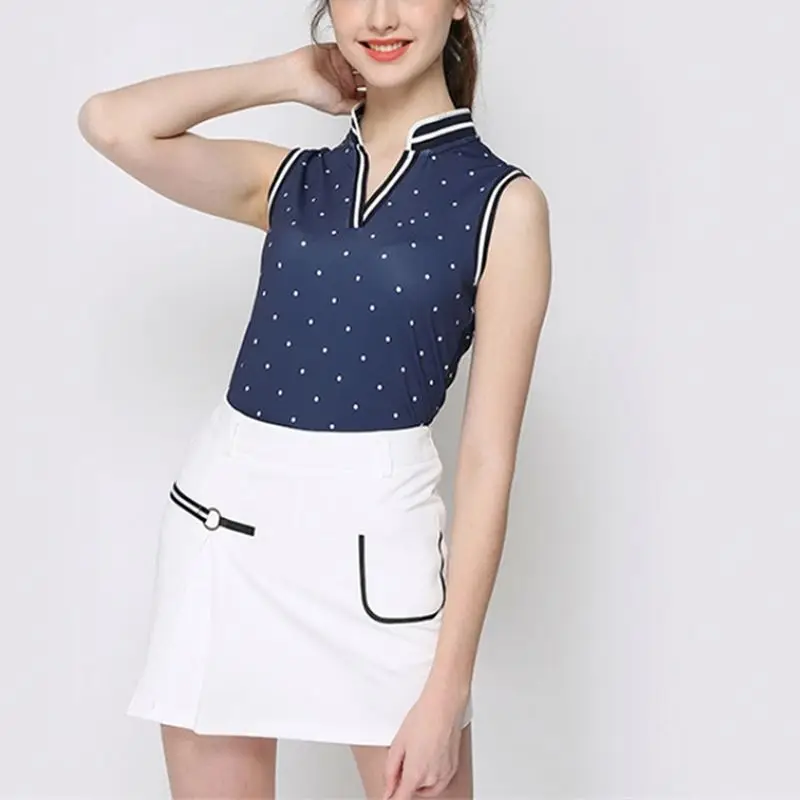 Custom Logo Lady Golf Summer Skirt Quick Dry Women Baseball Sports Skirt