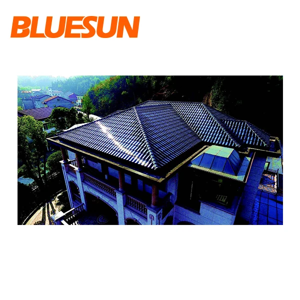 Bluesun new stylish roof tiles solar for Europe USA market residential solar system home 3kw 5kw