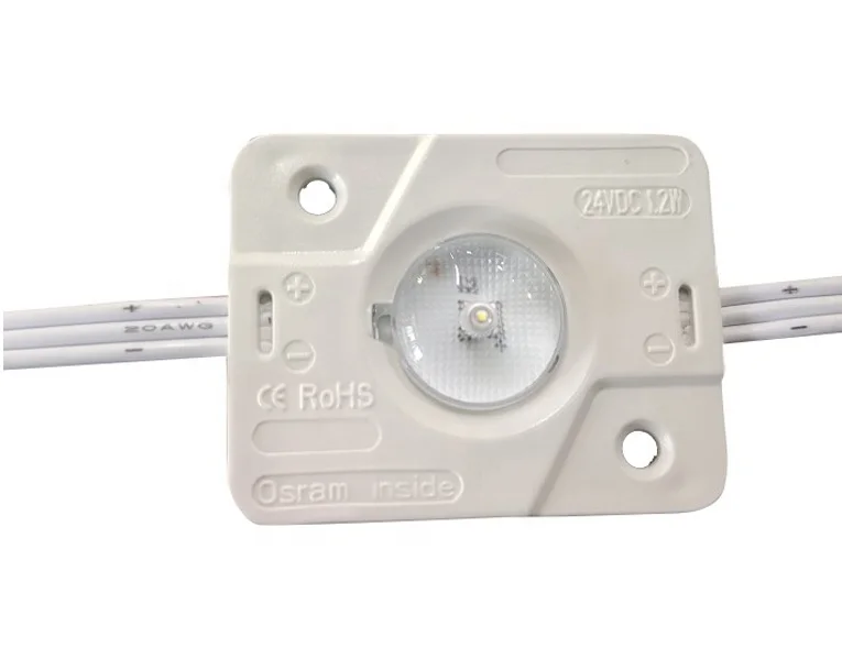 CE ROHS 5 years warranty LIGHTBOX LED MODULE 1.2W 120lm Nichia OS RAM  DC 24v led module