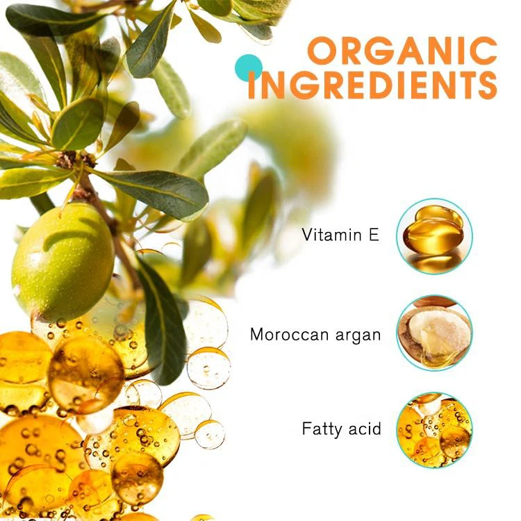 Private Label African Curly Hair Care Set Product Argan Oil Hair Shampoo and Conditioner