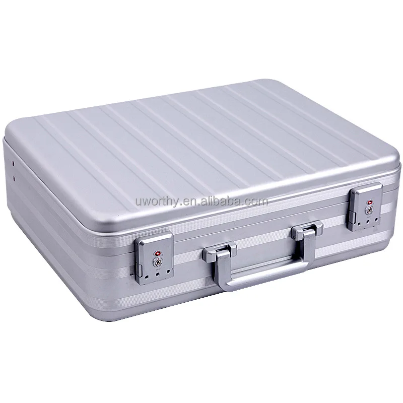 Ningbo Factory Wholesale Aluminum Briefcase, Aluminum Attache Case, Hard-Sided Aluminum Laptop Case