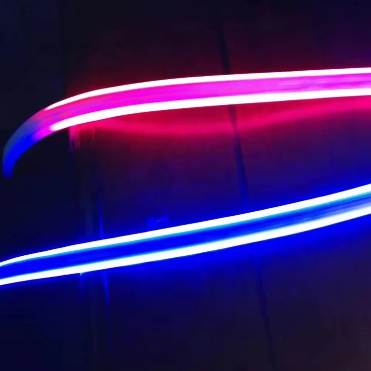 Christmas motif making LED neon-flex 50m 24V double side lighting flexible neon light 7x14mm two sides lighting neon rope