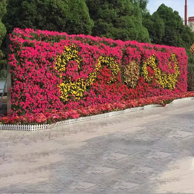 Plant Wall Flower Pots Wall Pots Soilless Cultivation of Plants Green Plastic Flowerpot