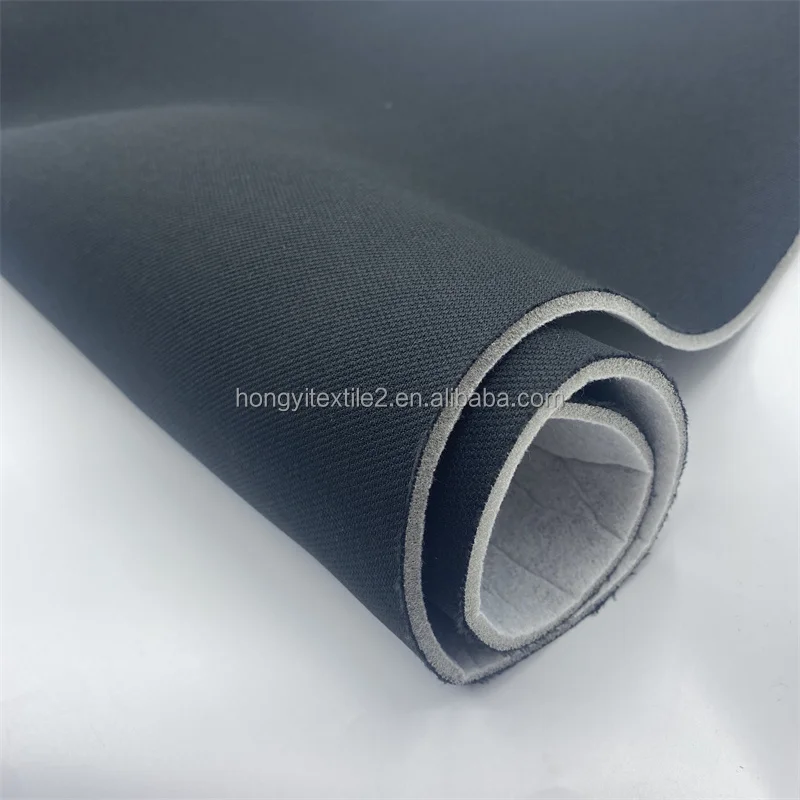 2-6mm Sponge Bonded Upholstery Car Headliner Fabric with foam Car Roof Fabric Car Ceiling Fabric in China